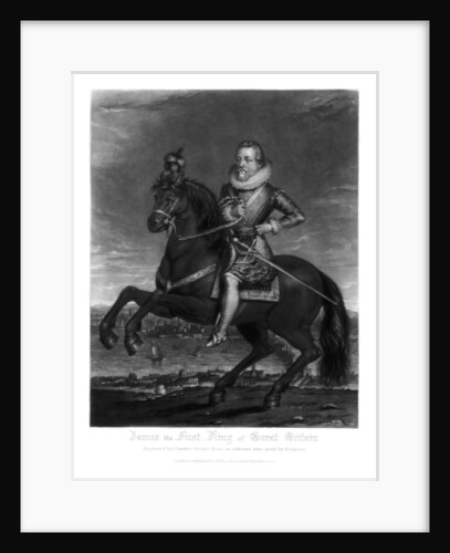 James I, King of Great Britain by Charles Turner