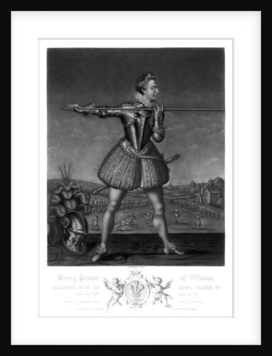 Henry, Prince of Wales, eldest son of King James I by Robert Dunkarton