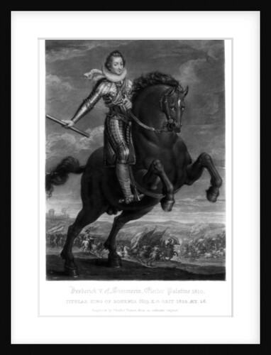 Frederick V, Elector Palantine by Charles Turner