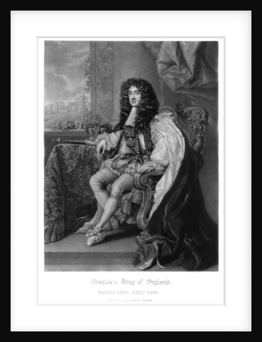 Charles II, King of England by Charles Turner