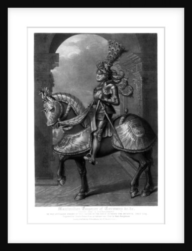Maximilian I, Holy Roman Emperor by Charles Turner