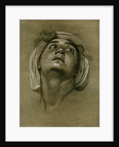 Study of a head by Anonymous