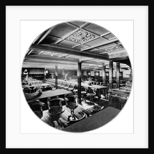 Salon of the P&O steamship SS 'India' by Anonymous