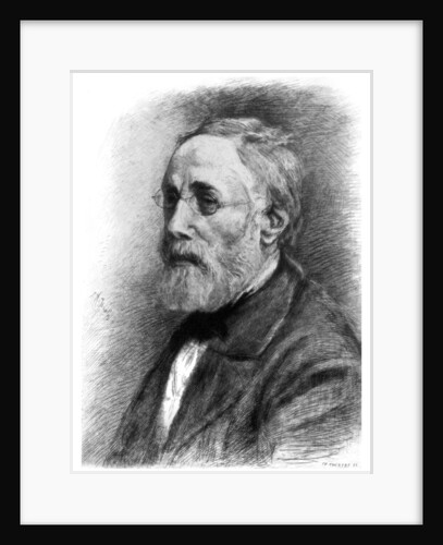 Jozef Israels, Dutch artist by CL Courtry