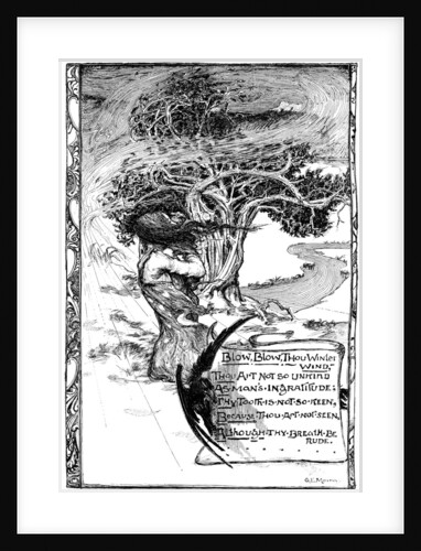 Blow, Blow, Thou Winter Wind by Anonymous