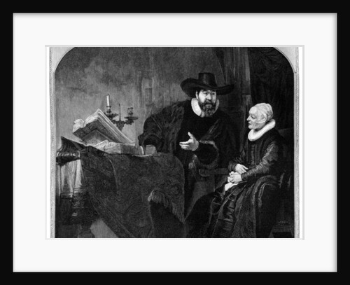 Renier Ansloo and his Mother by Adolf Closs