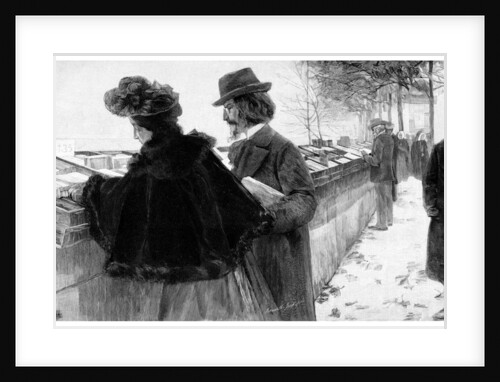 At the Bookstalls by Madame Jacob Bazin