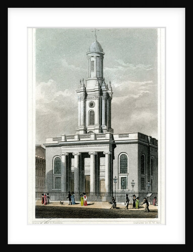 Trinity Church, Euston Road, St Pancras, London by HW Bond
