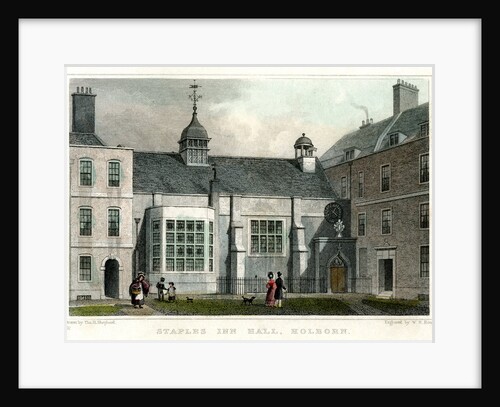 Staple Inn Hall, Holborn, London by HW Bond