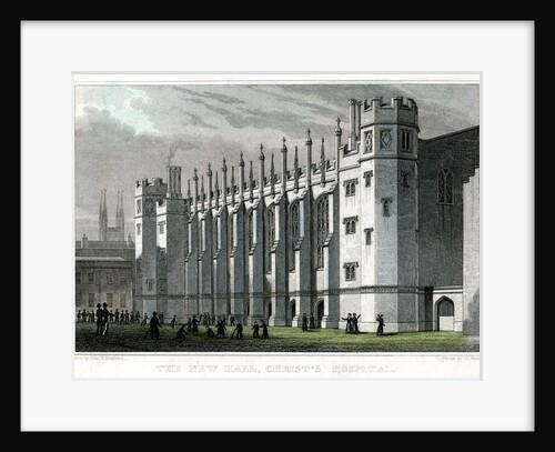 The New Hall, Christ's Hospital, London by William Deeble