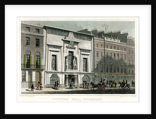 Egyptian Hall, Piccadilly, London by A McClatchie