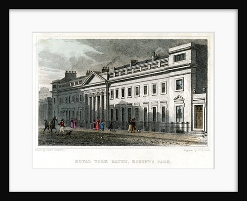Royal York Baths, Regents Park, London by WR Smith