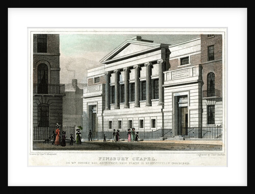 Finsbury Chapel, City of London by Thomas Barber