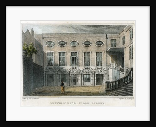 Brewers' Hall, Addle Street, City of London by William Radclyffe