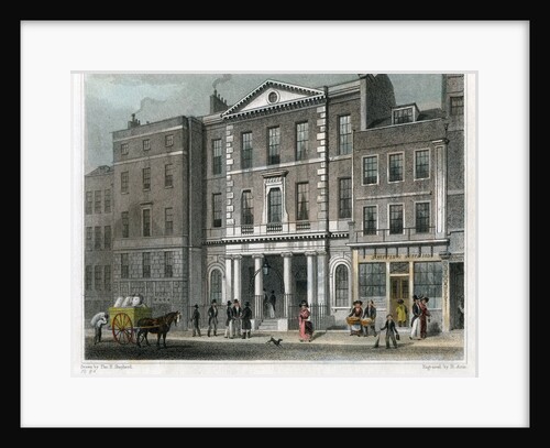 Coal Exchange, Thames Street, City of London by R Acon