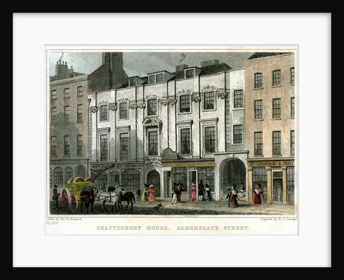 Shaftesbury House, Aldersgate Street, City of London by MS Barenger