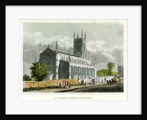 St John's Church, Holloway, Islington, London by Anonymous