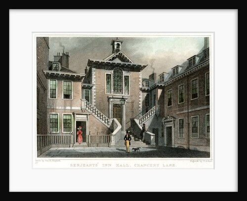 Serjeants' Inn Hall, Chancery Lane, London by WH Bond