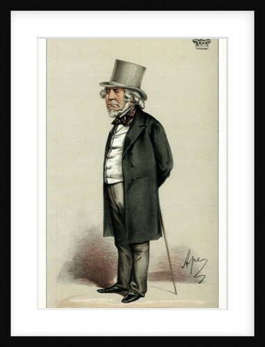 'The Cool of the Evening', Lord Houghton, English poet and politician by Carlo Pellegrini
