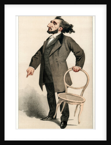 'He Devoured France with Activity', Leon Gambetta, French statesman by Montbard