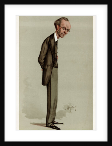 'The Heir of the Ages', James Payn, English novelist by Carlo Pellegrini