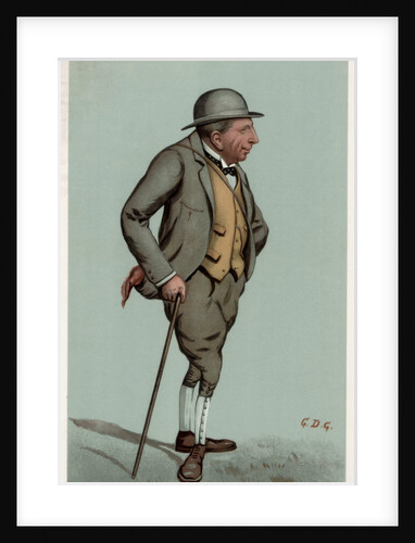 'Charlie', Captain Charles Harold Longfield Beatty DSO, British racehorse trainer by GDG