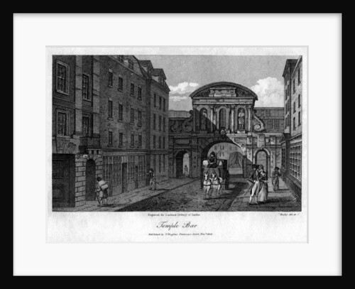 Temple Bar, London by Busby