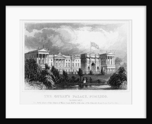 'The Queen's Palace, Pimlico', London by Anonymous