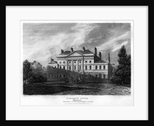 Lansdowne House, Westminster, London by J Shury