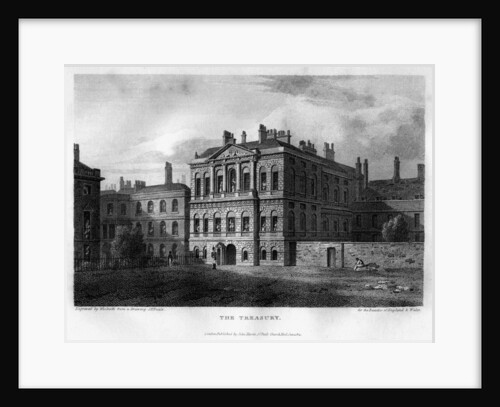 The Treasury, Westminster, London by Woolnoth