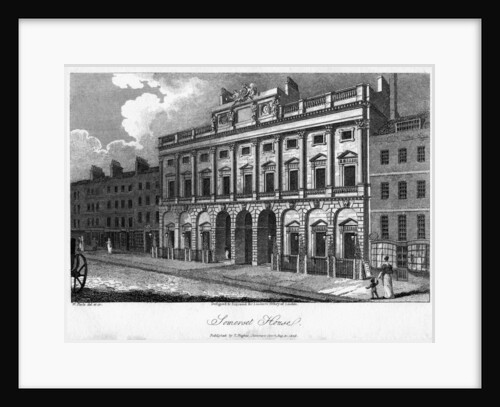 Somerset House, Westminster, London by W Poole