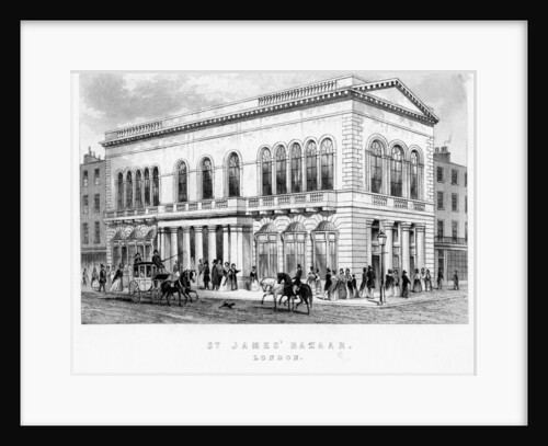 St James's Bazaar, Westminster, London by Anonymous