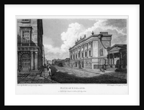 Bank of England, City of London by A Warren