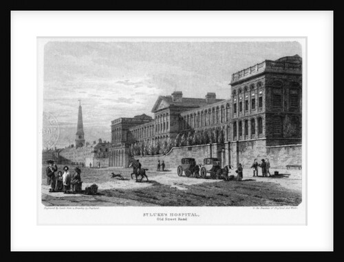 St Luke's Hospital, Old Street, Finsbury, London by Sands