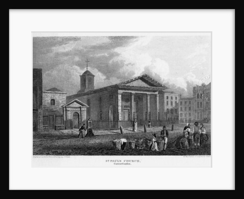 St Paul's Church, Covent Garden, Westminster, London by Lewis Allen
