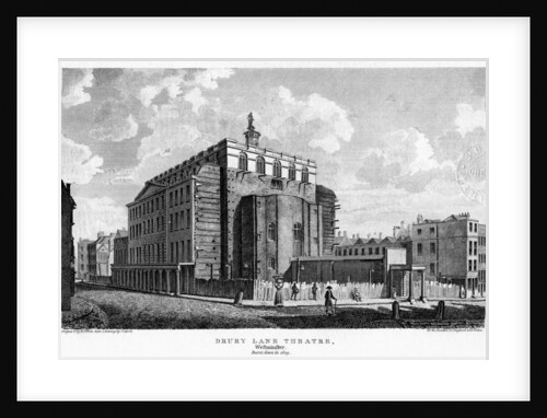 Drury Lane Theatre, Westminster, London by William Johnstone White