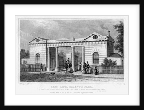 East Gate, Regent's Park, London by Thomas Barber