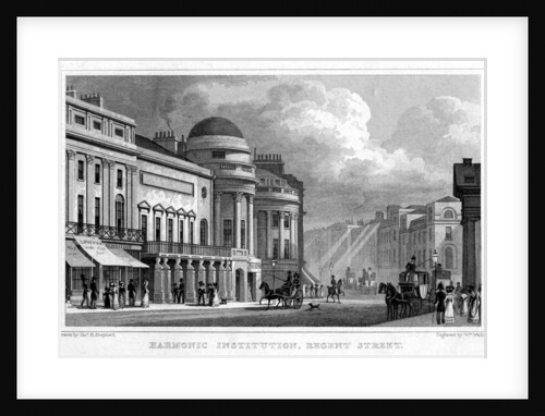 Harmonic Institution, Regent Street by W Wallis