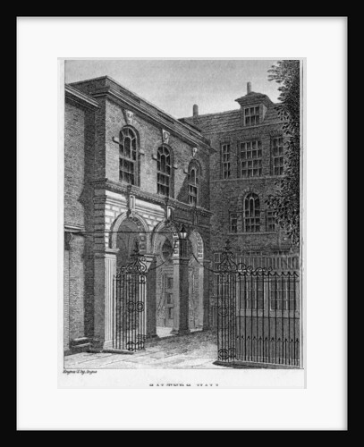 Salters' Hall, City of London by W Angus