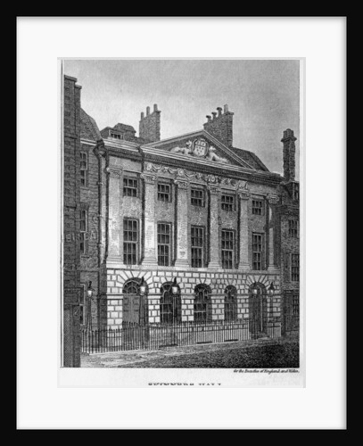 Skinners' Hall, City of London by W Angus