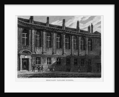 Merchant Taylors School, Suffolk Lane, City of London by Sheppard