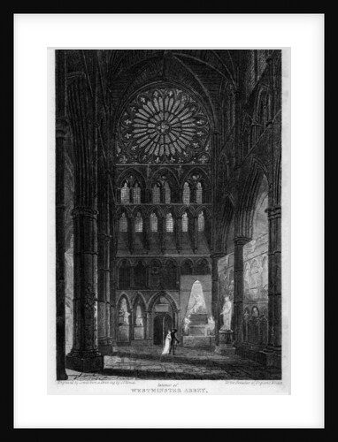 Poets' Corner, Westminster Abbey, London by Lewis