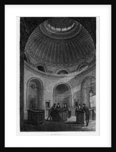 Rotunda, Bank of England, City of London by Matthews