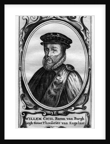 Willem Cecil, 1st Baron Burghley, 16th century English statesman by Anonymous