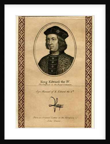 King Edward the IV of England by Anonymous