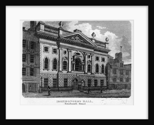 Ironmongers' Hall, Fenchurch Street, City of London by Sands