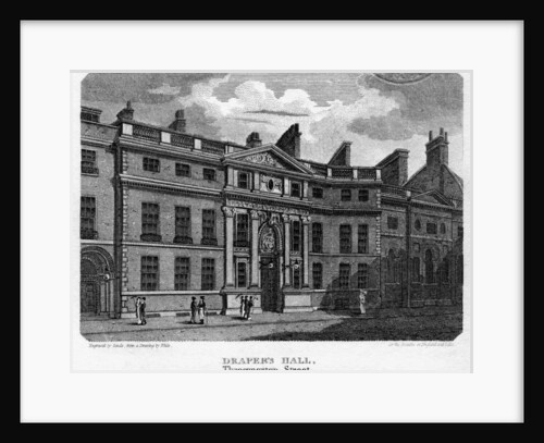 Drapers' Hall, Throgmorton Street, City of London by Sands