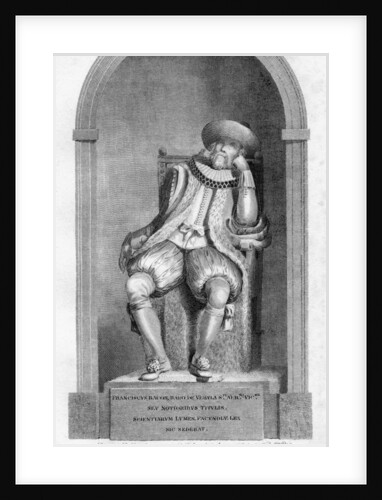 Monument of Sir Francis Bacon, St Michael's Church, St Albans, Hertfordshire by G Cooke