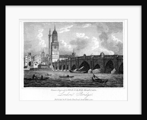 London Bridge, London by W Wallis