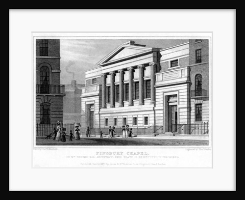Finsbury Chapel, Islington, London by Thomas Barber